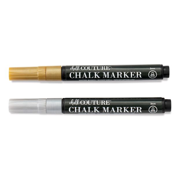 Picture of Chalk Markers (Silver, Gold, 2-Pack)
