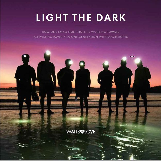 Picture of Light The Dark - Watts of Love Book