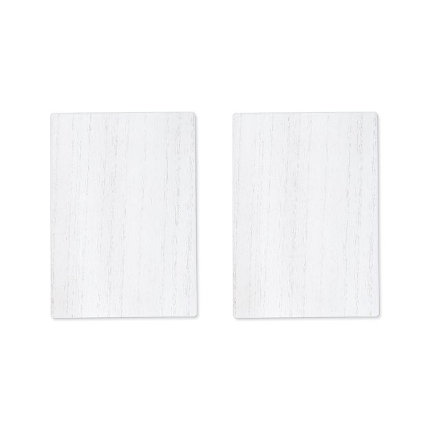 Picture of White Simple Shapes Rectangle (2-Pack, 5" x 7")