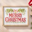 Picture of Vintage Merry Christmas Chalkable Shapes (2 Pieces)
