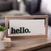 Picture of Hello, Goodbye Chalkabale Shapes (2 Pieces)