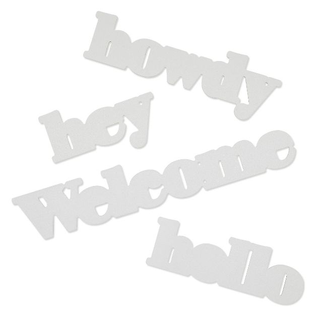 Picture of Welcome Words Chalkable Shapes (4 Pieces)