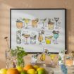 Picture of Cocktail Hour Chalkable Shapes (5 Pieces)