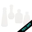 Picture of Apothecary Cabinet Chalkable Shapes (4 Pieces)